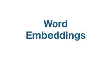 Word Embeddings