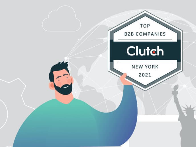 PixelPlex wird bei den Clutch Leader Awards 2021 als eines der besten B2B-Unternehmen in New York ausgezeichnet