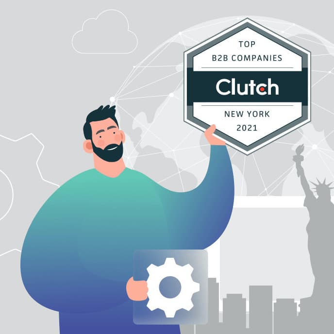 PixelPlex wird bei den Clutch Leader Awards 2021 als eines der besten B2B-Unternehmen in New York ausgezeichnet